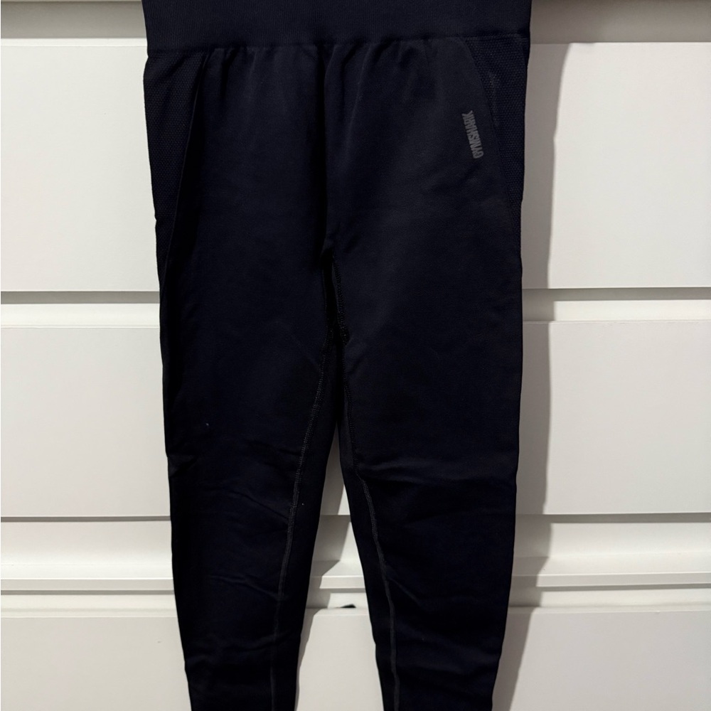 Gymshark Black High-Rise Performance Leggings